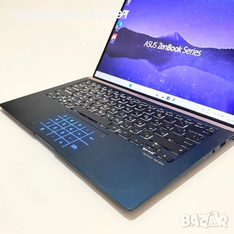 ASUS ZenBook 14 UX433/i7-8565U/256GB NVMe/8GB, снимка 4 - Лаптопи за работа - 53911928