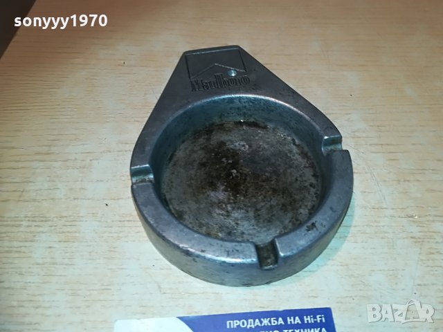 marlboro-стар метален пепелник-внос швеицария, снимка 6 - Колекции - 29401146