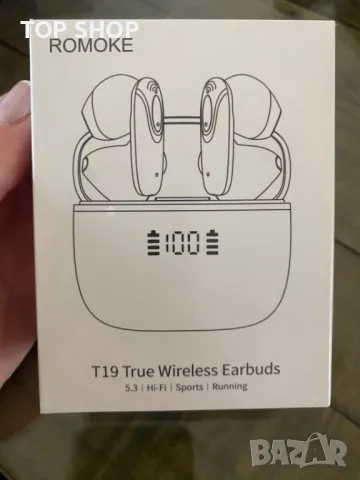 Безжични слушалки Bluetooth 5.3, 4 ENC микрофона, бели, T19, снимка 7 - Безжични слушалки - 49445233