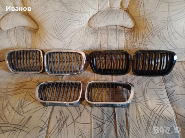 BMW E46 двойни черни и оригинални хромирани бъбреци , снимка 8 - Аксесоари и консумативи - 52915152