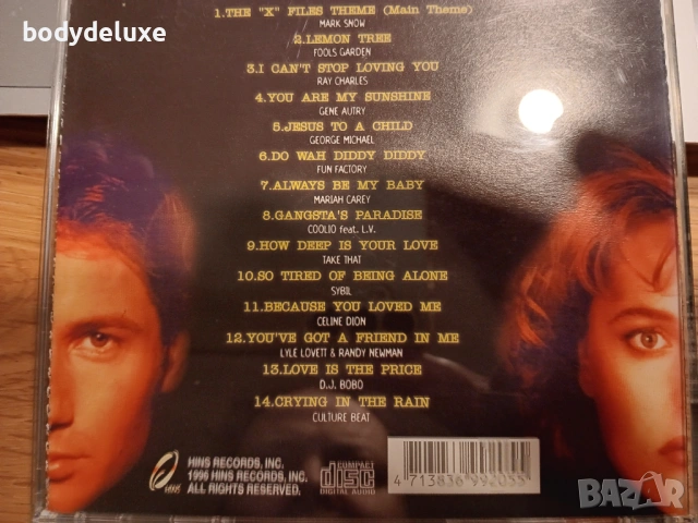 THE X FILES саундтрак диск, снимка 2 - CD дискове - 53023519