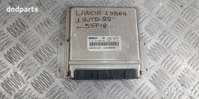 Компютър Lancia Lybra 1.9JTD 1999г. 0281010002 46472183 C424B839	