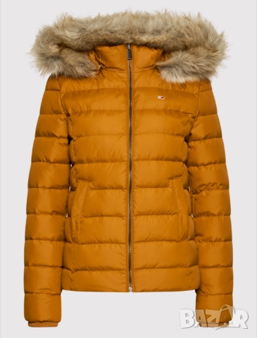 Пухено яке Tommy Jeans Размер S, снимка 7 - Якета - 51914044
