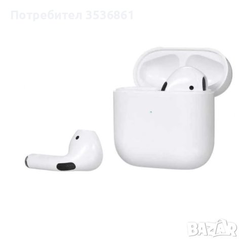 Bluetooth 5.0 слушалки, Pro 4, Super Bass с калъф за зареждане, снимка 1 - Безжични слушалки - 42683340