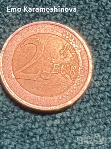 Монета 2 € Германска 2002 г., снимка 2 - Други ценни предмети - 56318058