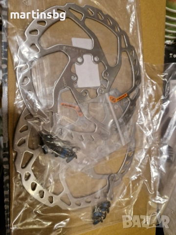 Shimano - дискове / ротори и накладки - спирачки за велосипед