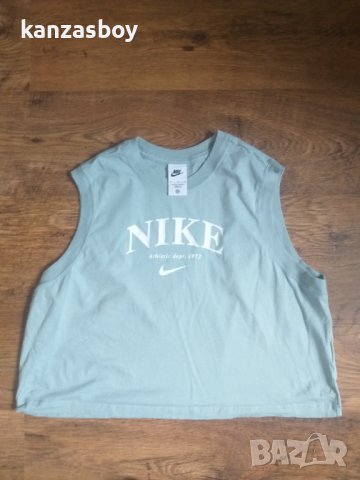 nike NSW Graphic Tank Top - страхотен дамски потник КАТО НОВ, снимка 6 - Потници - 42093183