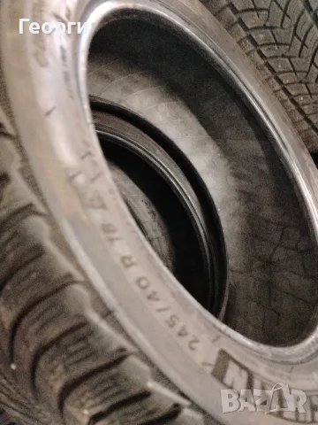 2бр.зимни гуми 245/40/19 Michelin, снимка 9 - Гуми и джанти - 56336822