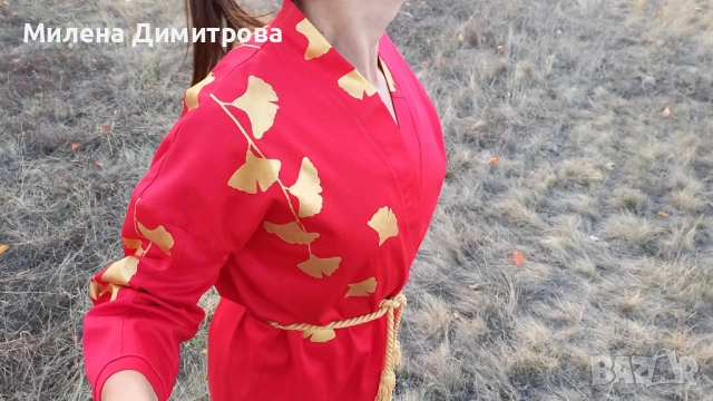 Ръчно рисувани дамски кимона , снимка 11 - Сака - 48883306