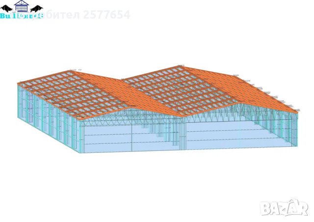 ЛИЗИНГ - Халета, Хале, Магазини, Магазин, Складове 500м2, снимка 2 - Строителни материали - 44209824