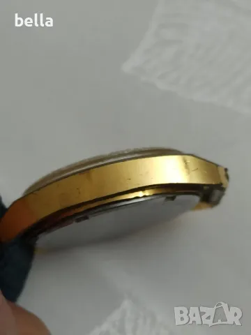 РЯДЪК МЪЖКИ НЕМСКИ ЧАСОВНИК PRATINA 17 КАМЪКА, снимка 4 - Антикварни и старинни предмети - 49212874