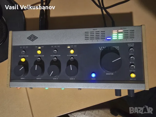 Universal Audio Volt 476p USB Audio Interface, Звукова карта, снимка 5 - Аудиосистеми - 56404866