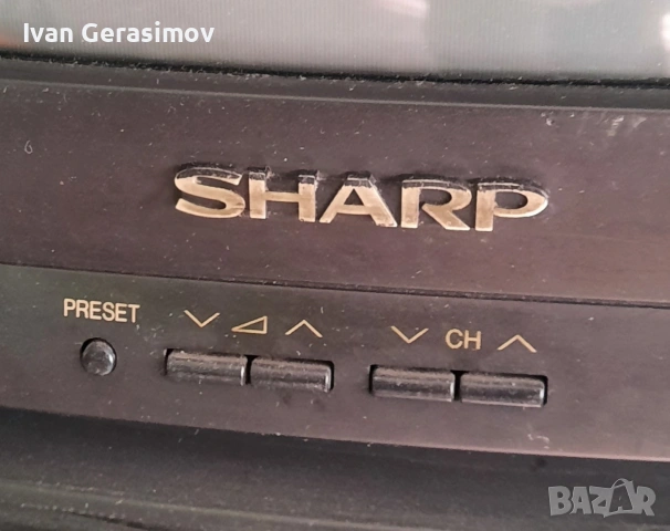 Телевизор Sharp 14 инча, снимка 2 - Телевизори - 54254566