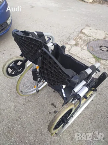 Сгъваема инвалидна рингова количка със степенки , снимка 5 - Инвалидни колички - 48895963