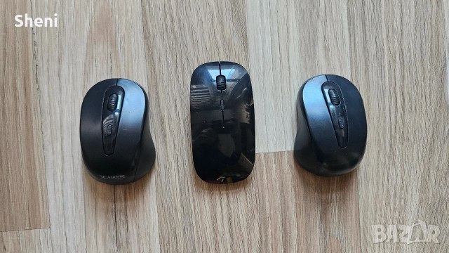 Продавам безжични wireless мишки 3 бр 