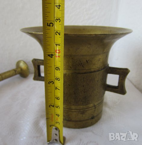 Хавани, хаванче, чутура, чутури: ГОЛЯМ месинг бронз  СТАР хаван метал, хаванче , снимка 7 - Други - 42485661