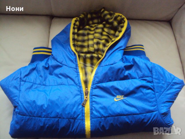 Юношеско зимно яке на Найк, снимка 5 - Детски якета и елеци - 30597412