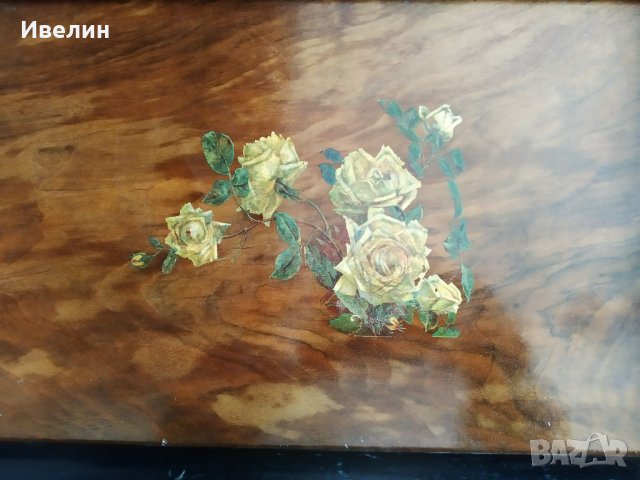 стара дървена табла,поднос, снимка 2 - Антикварни и старинни предмети - 30306073