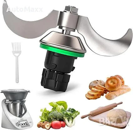 Тестомесач за Thermomix TM5/TM6/TM7, Нож за тестомесач от неръждаема стомана , снимка 4 - Кухненски роботи - 55937507