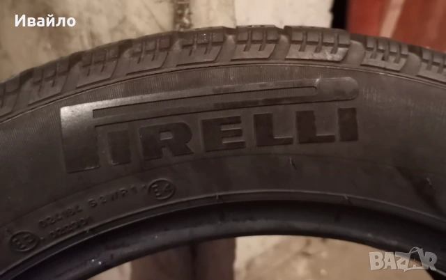 Продавам 4 броя Зимни гуми 205.55.16 на 1 сезон дот 2019 Pireli , снимка 3 - Гуми и джанти - 53084831