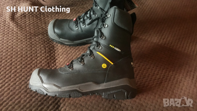 JALAS 1878 S3 Leather Work Safetu Shoes размер EUR 43 работни обувки с бомбе естествена кожа WS1-26, снимка 2 - Мъжки боти - 52067790