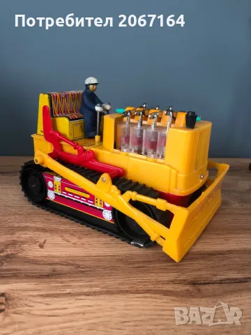 Стара ламаринена играчка от 1970, снимка 10 - Колекции - 48375186