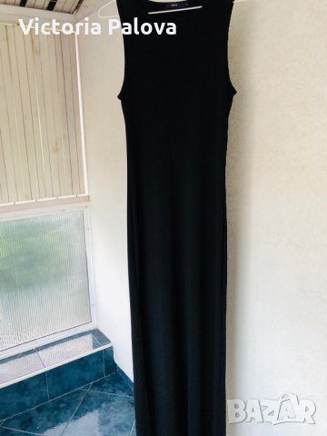 Лаконична класическа дълга рокля ZERO, снимка 6 - Рокли - 29674784