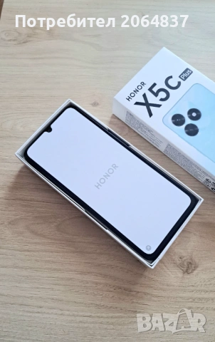 Honor X5c plus чисто нов телефон 