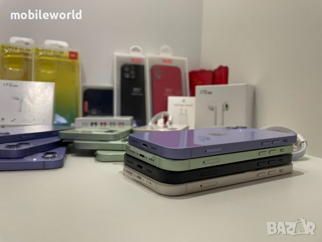 НОВИ iPhone 12 64GB - 12 месеца ГАРАНЦИЯ + 7 подаръка ОПЦИЯ ЛИЗИНГ, снимка 3 - Apple iPhone - 42918026