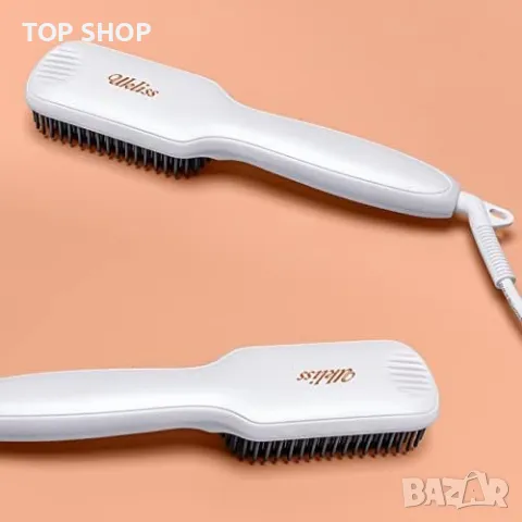 Нова Четка за изправяне на коса брада/ Жени Мъже Прическа, снимка 7 - Тримери - 49307259