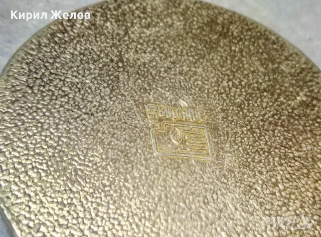 СБХ BULGARIE Стар ЗОДИАКАЛЕН МЕДАЛЬОН ЗОДИЯ РАК - ХУДОЖЕСТВЕНА МАЙСТОРСКА ИЗРАБОТКА 49331, снимка 5 - Антикварни и старинни предмети - 51280248