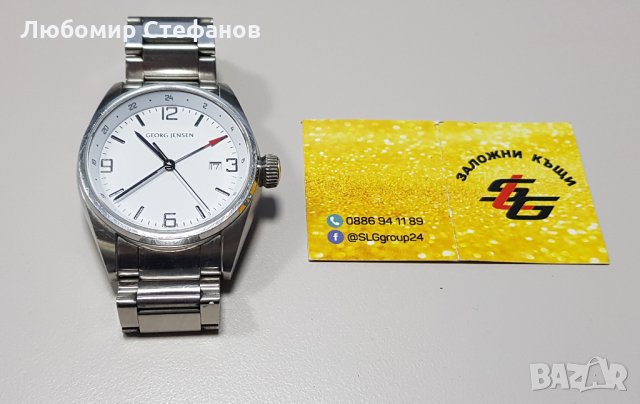 Часовник GEORG JENSEN DELTA  , снимка 4 - Мъжки - 30675204