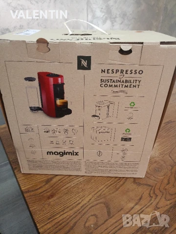 кафе машина с капсоли Nespresso vertigo plus, снимка 6 - Кафемашини - 51035064