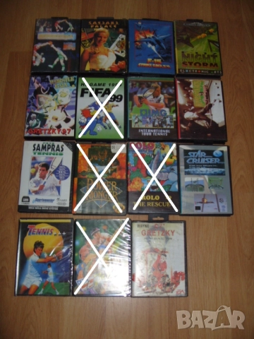 Игри за Sega Mega Drive 2 Част 1 - 10лв за брой