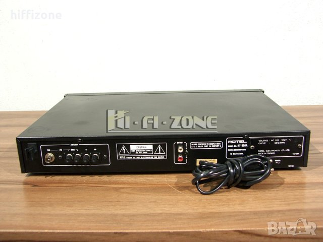 ТУНЕР   Rotel rt-850a , снимка 6 - Ресийвъри, усилватели, смесителни пултове - 42776517