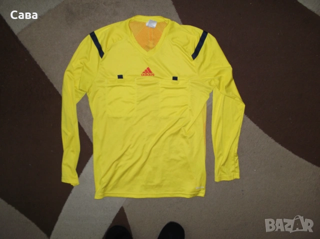 Блузи ADIDAS  мъжки-Л и ХЛ  /синя и жълта/, снимка 5 - Блузи - 43537202