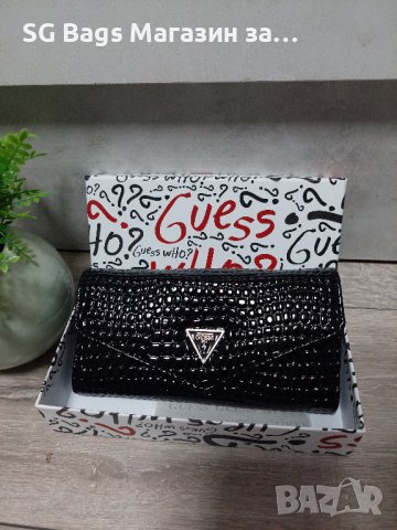 Guess дамско портмоне дамски портфейл код 216, снимка 12 - Портфейли, портмонета - 42887242