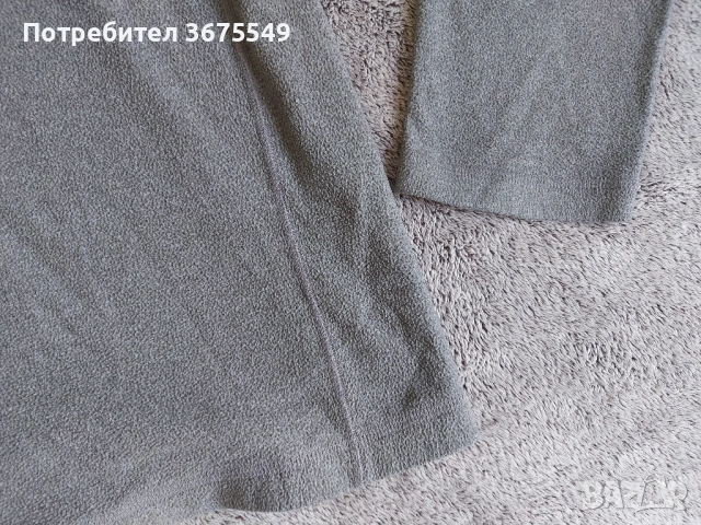 Мъжко тънък полар The North Face 1/4 zip fleece - размер M, снимка 2 - Спортни дрехи, екипи - 54179253