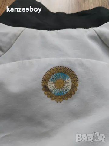 Adidas argentina 2009-10 Track Football Jacket - футболно колекционерско горнище С, снимка 7 - Спортни дрехи, екипи - 49815636