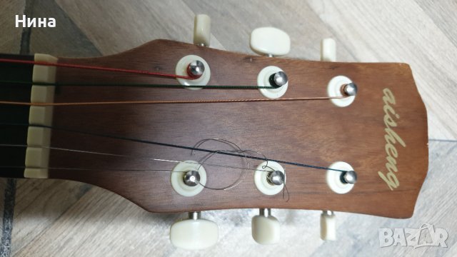  aкустична китара  "аisheng" с вграден еквилайзер, снимка 6 - Китари - 37635118