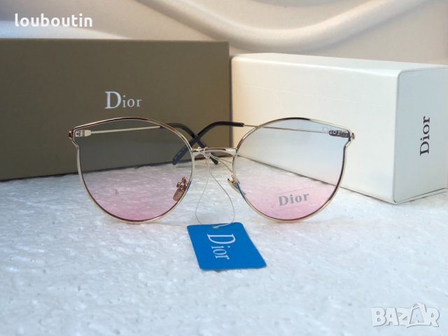DIOR 2021 слънчеви очила тип котка UV 400 защита с лого, снимка 8 - Слънчеви и диоптрични очила - 34221463