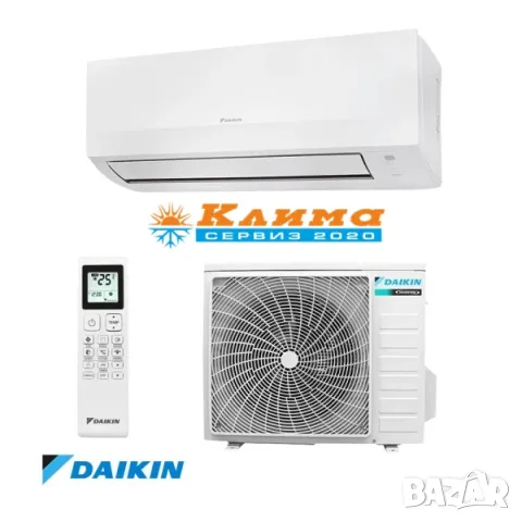 Инверторен климатик Daikin FTXC35E/RXC35E Sensira, 2025 Wi-Fi, 12000 BTU, Клас А++ с Включен монтаж