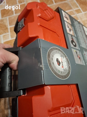 Акумулаторен Ъглошлайф Parkside Performance 20V Ф125мм, снимка 3 - Ъглошлайфи - 53257899