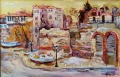 Картина "Старият Несебър", худ. Жаклина Ямелиева, 2010 г., снимка 2