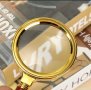 стъклена лупа оптично увеличение четене разглеждане висока яснота X10, снимка 9