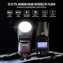 NEEWER Z1-S TTL светкавица Speedlite с кръгла глава за Sony DSLR фотоапарати, 76Ws 2.4G 1/8000s HSS , снимка 3