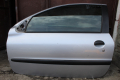 Предна сива лява врата Пежо 206 1.4 75кс 2врати 03г Peugeot 206 1.4 75hp 2003, снимка 1 - Части - 44746073