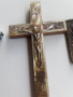 Седефен кръст, посребрен, маслинено дърво , снимка 5