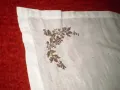 Кърпа 19 век, бродирана със златна сърма и пайети, снимка 3