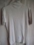 Поло беж от коприна, размер М, снимка 3